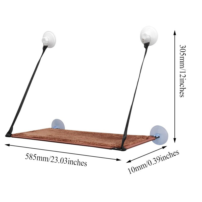 Leuke hangende kattenbedden voor huisdieren, zonnige vensterbank, hangmat voor huisdieren, comfortabele kattenmand, plank voor huisdieren, bedden