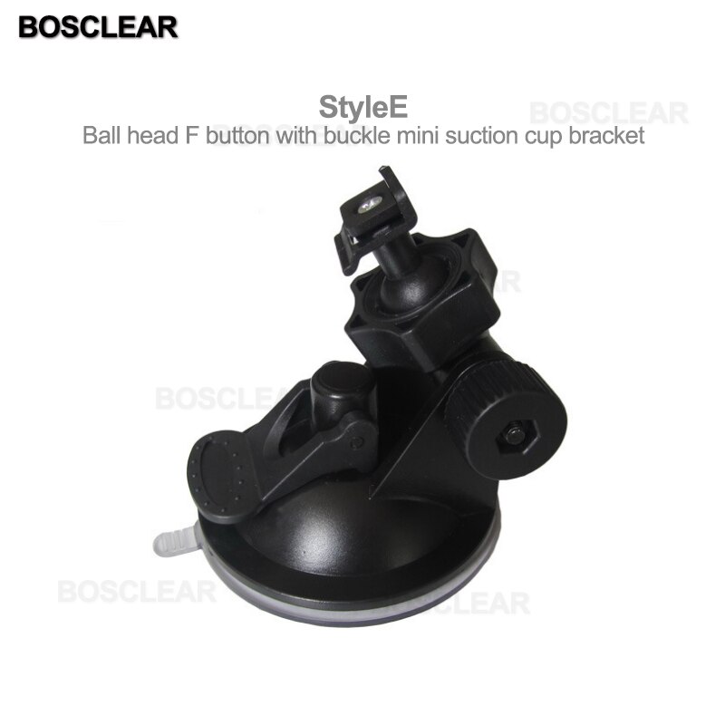 Sucker Car Driving Recorder Mount DVR Bracket Screw Connector Rack DV GPS Camera Stand Holder Max Load 5kg car suction cup brack: Style E