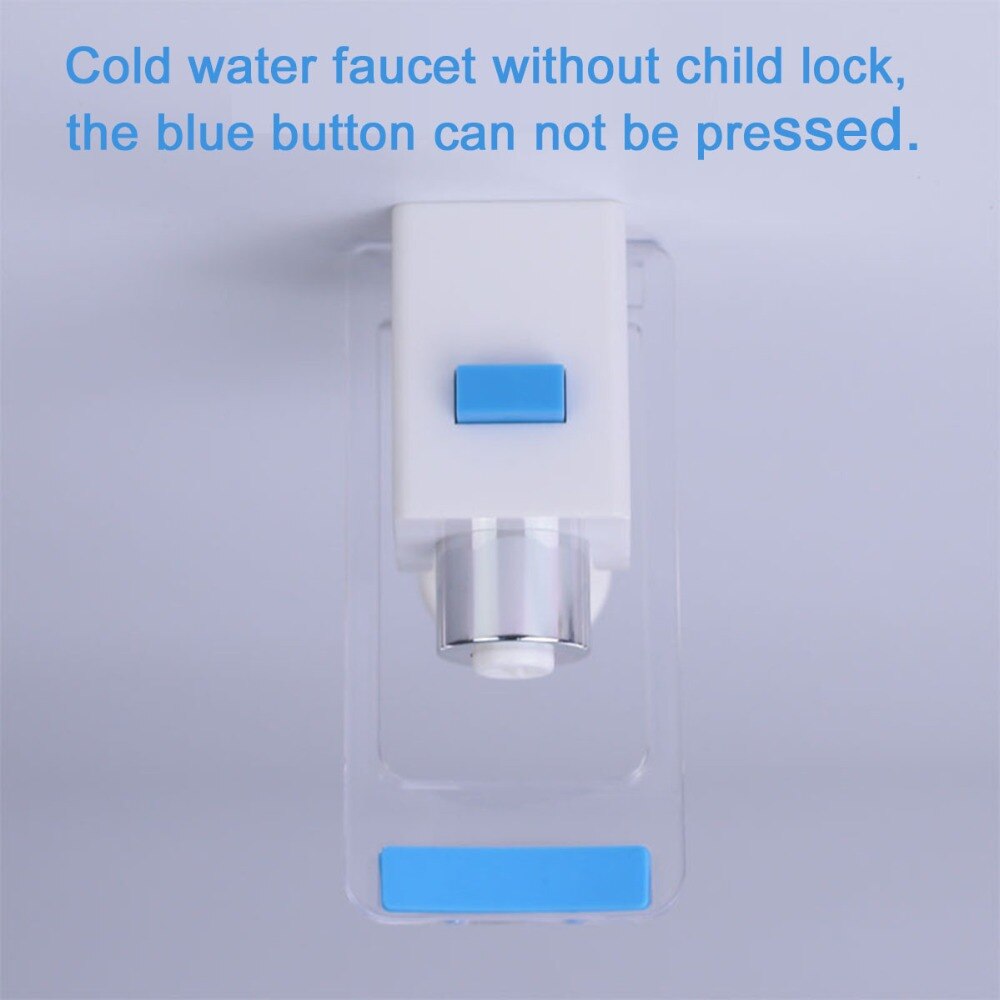 Water purifier and dispenser in one cold water faucet switch Water tap valve heating water purifier blue and clear outlet switch