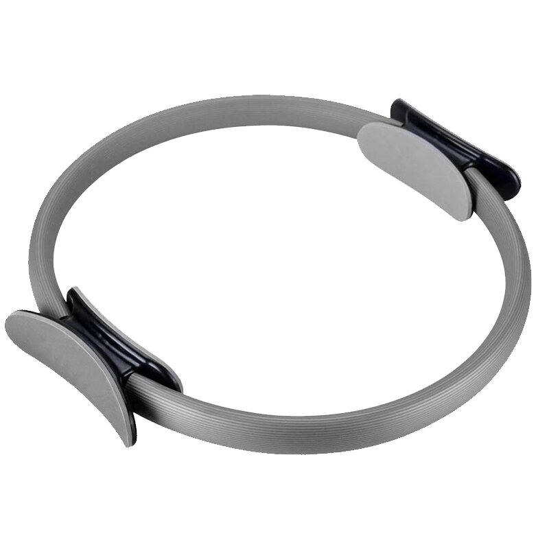 Yoga Pilates anneau magique enveloppement minceur musculation formation robuste PP + NBR matériel Yoga cercle: Gray