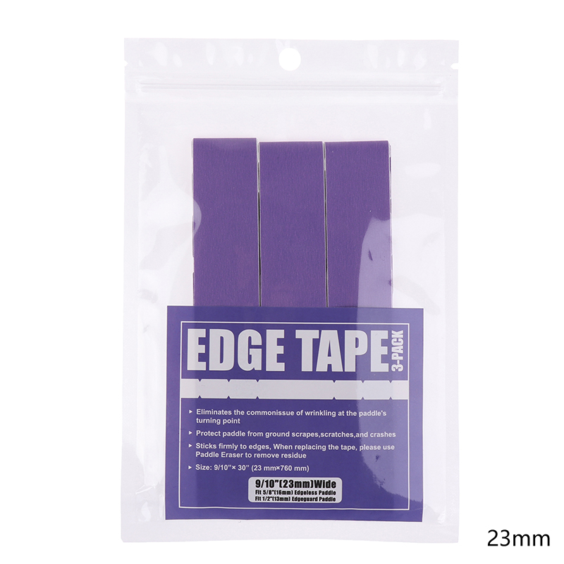 3 stuks pickleball racket randstickers, racketkop randtape, vermindert impact en voorkomt wrijving, frame beschermtape: Goud