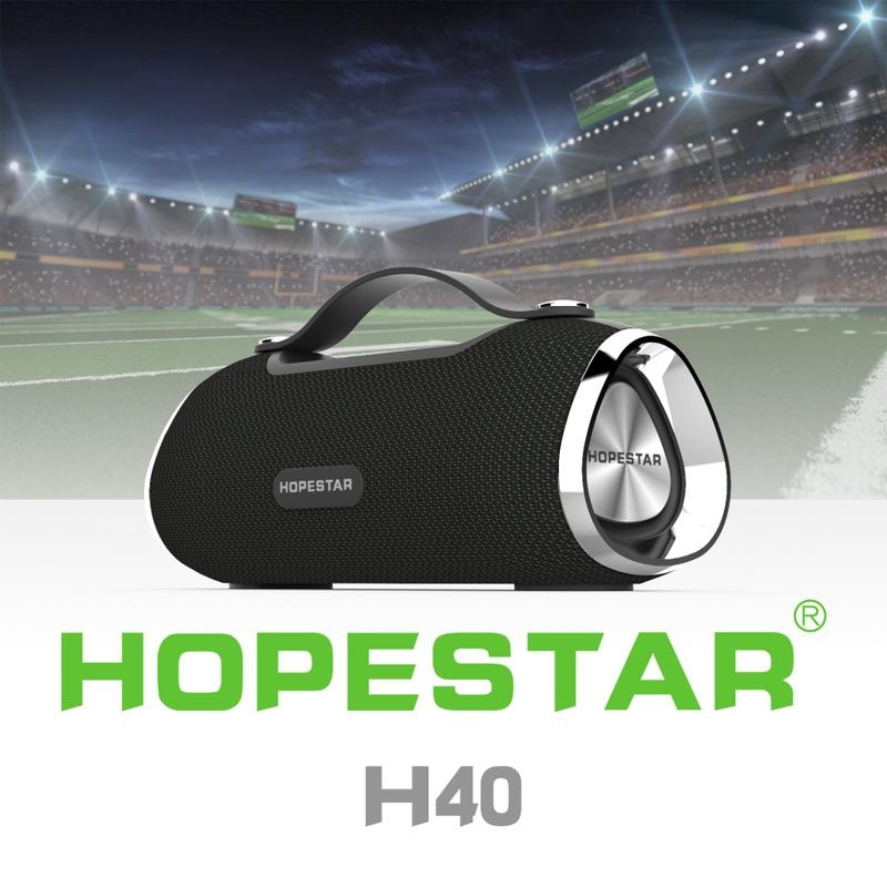 HOPESTAR H40 Esterna Impermeabile altoparlante del bluetooth Portatile 3D stereo Subwoofer Mp3 giocatore altoparlante Radio FM TF USB di trasporto libero Senza Fili suono