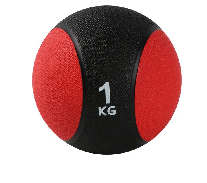 1kg Rubber Elastic Medicine Ball Gravity Ball Fitness Muscle Exercise Waist Abdominal Training Balance Ball Fitness Equipment: Default Title