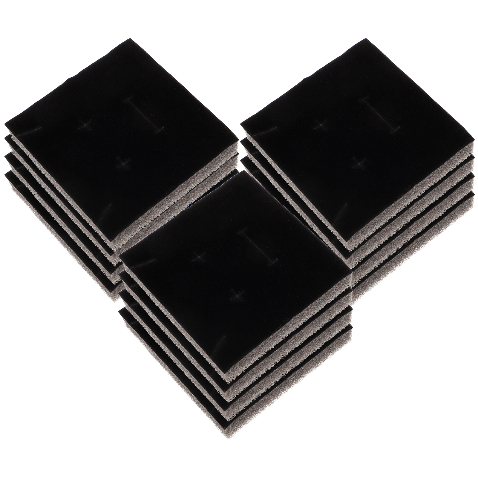 Twenty Pieces Sponge Lining Jewelry Box Inserts ganizer For Packaging Display Case Holder Ring Boxes Insert Practical Use: Default Title