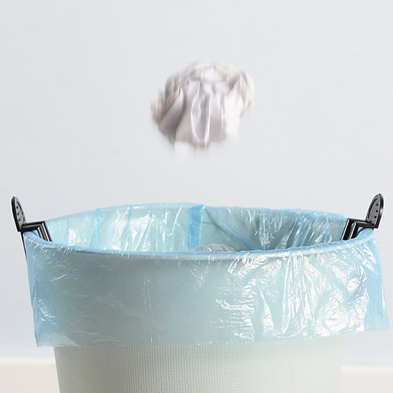 4PCS Practical Trash Can Clips Fixed Waste Bin Bag Holder Rubbish Clip Convenient Plastic Fixed Garbage Bag Clips