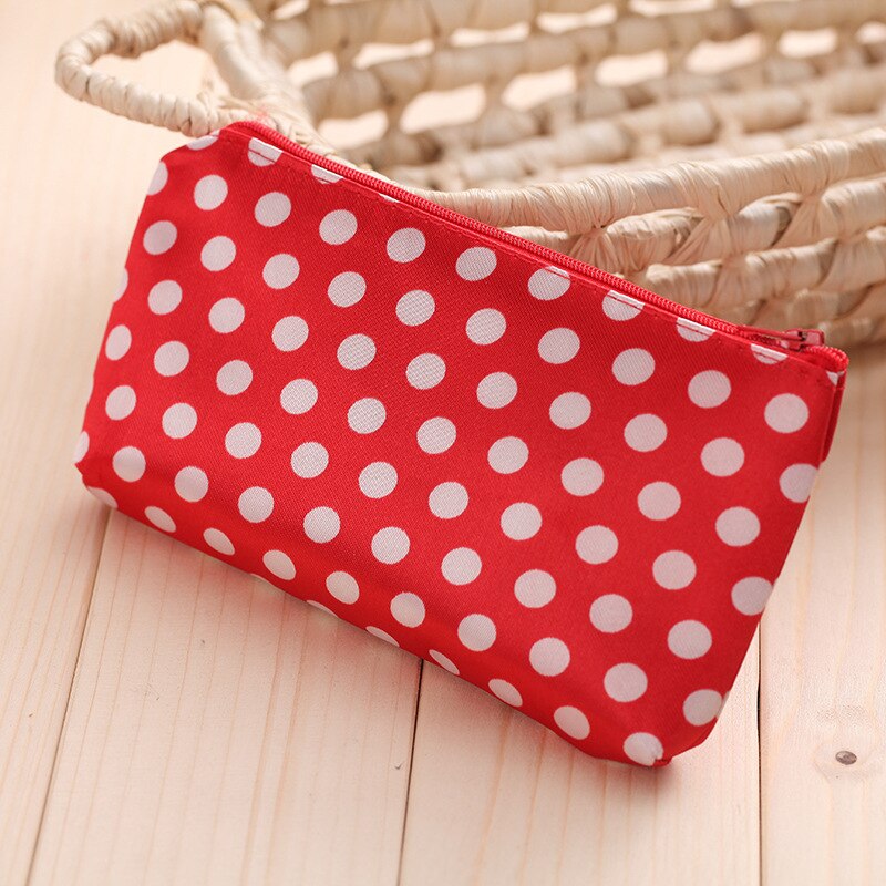 Reise Kosmetikerin Liebe Herz Kosmetik Tasche Satin wasserdichte Kleine Make-Up Tasche Frauen Lagerung Paket Fall Tasche Veranstalter: D
