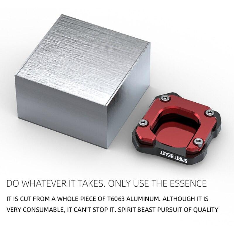 Geest Beest Motorfiets Side Frame Voet Base Ondersteuning Pad Stand Cover Voor Yamha NMAX155 XMAX300