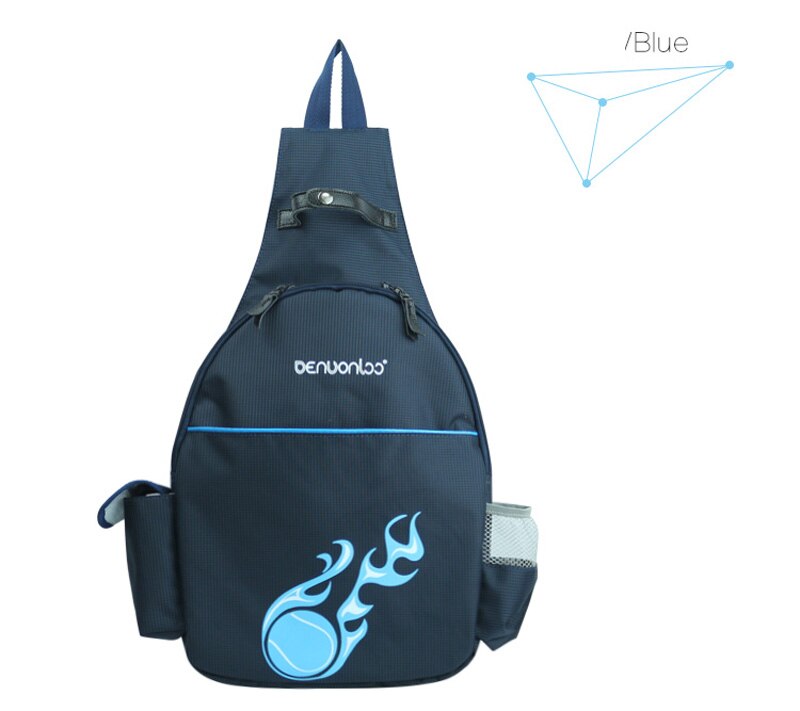 Tennis Bag Tennis Rackets Racquets Squash Badminton Shuttlecock Bag Tennis Backpack Tennis Racquet Backpack Tenis Badminton Bag: Navy Blue