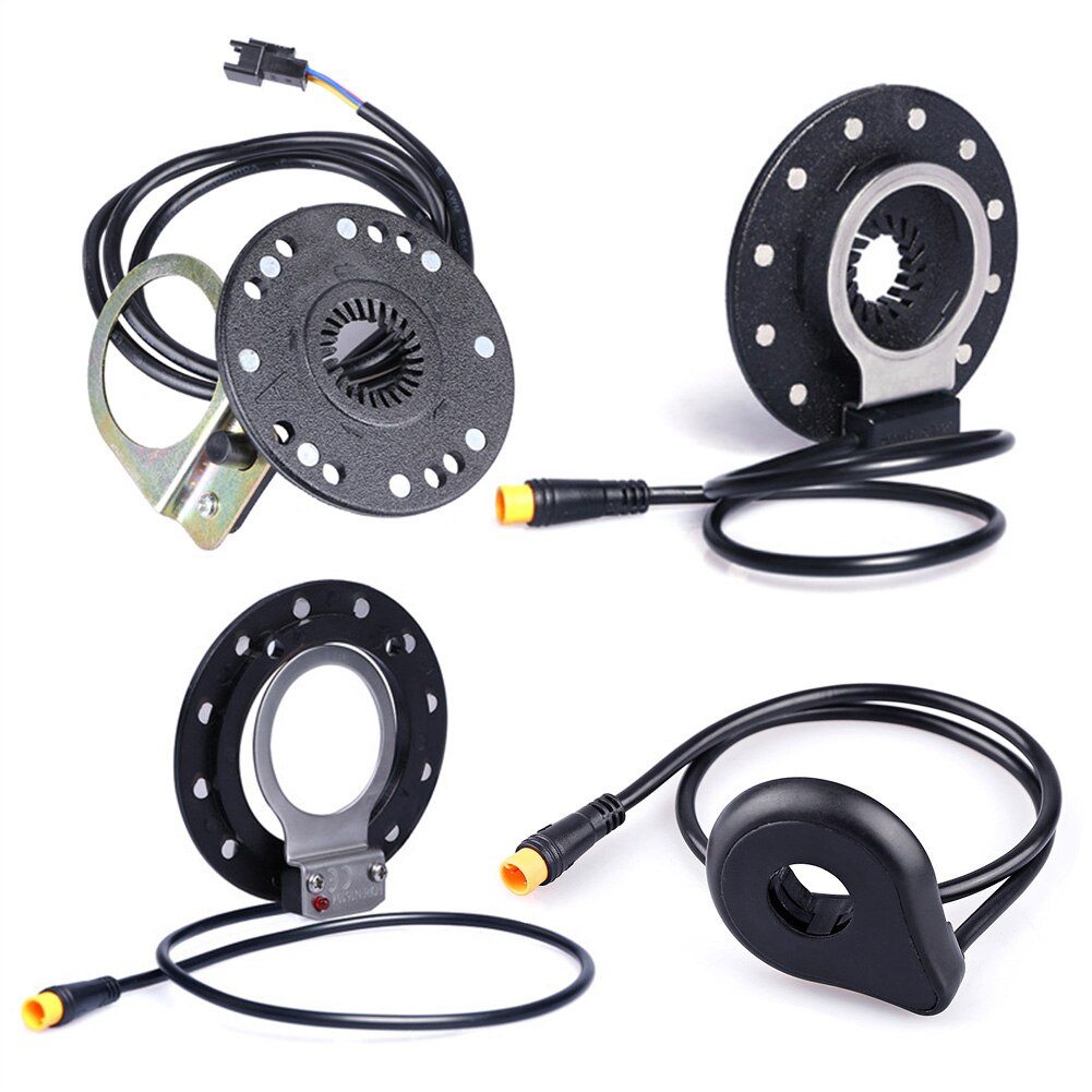Enkele Dubbele Hal Snelheidssensor E-Bike Elektrische Fiets 5/8/12 Magneet Split Schijf Pedaal Assistent Sensor Pas systeem Diy Deel