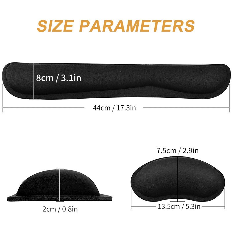 Podkładka pod mysz do gier Komfortowa podkładka pod nadgarstek 3D Żel krzemionkowy Poduszka na rękę z pianki bawełnianej Ergonomiczna podkładka pod mysz dla graczy PC Gaming