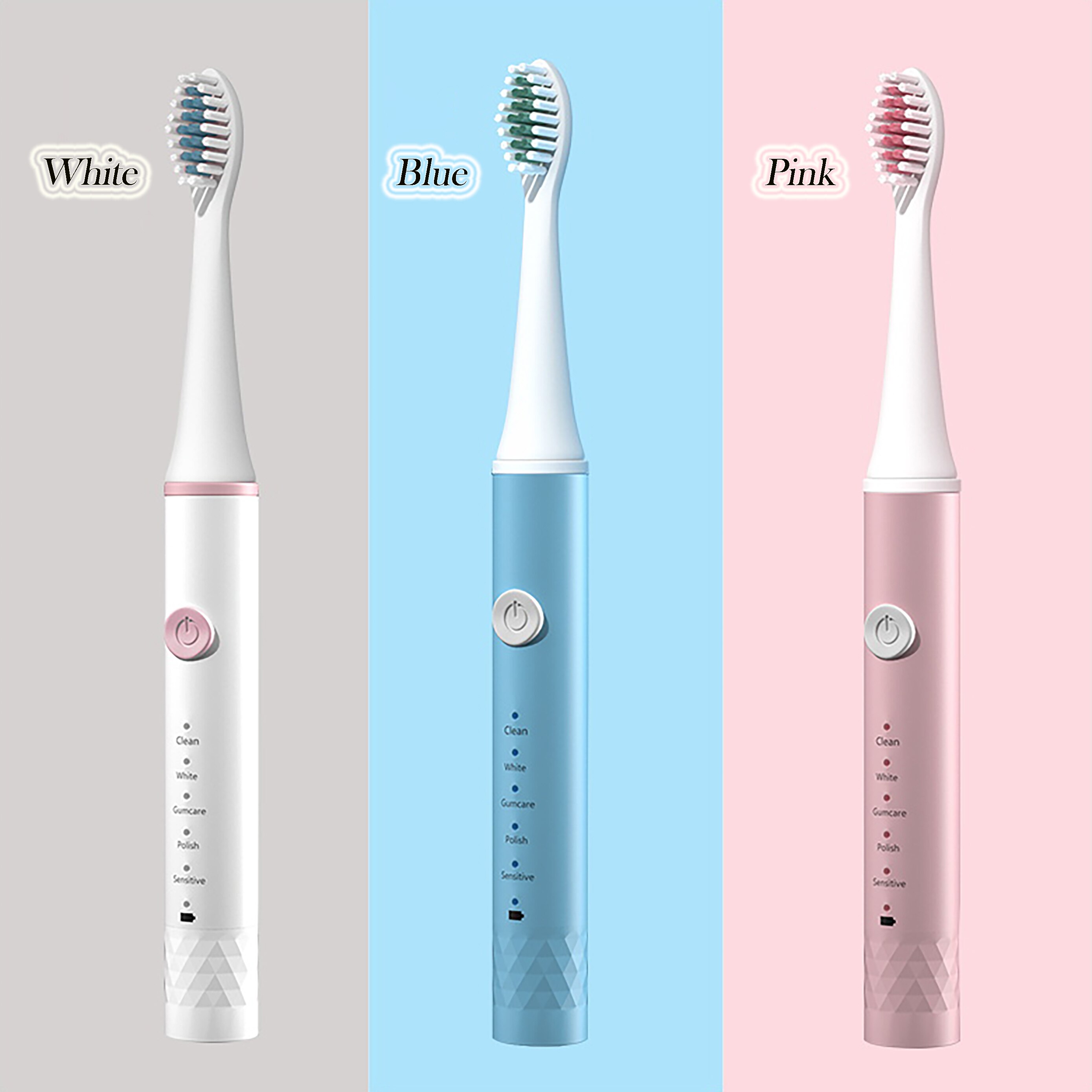 Elektrische Zahnbürste Schall- Zahnbürste USB Induktion Ladung Zahnbürste Clever Zahnbürste Männer Frauen Zahnbürste Reise Wesentliche