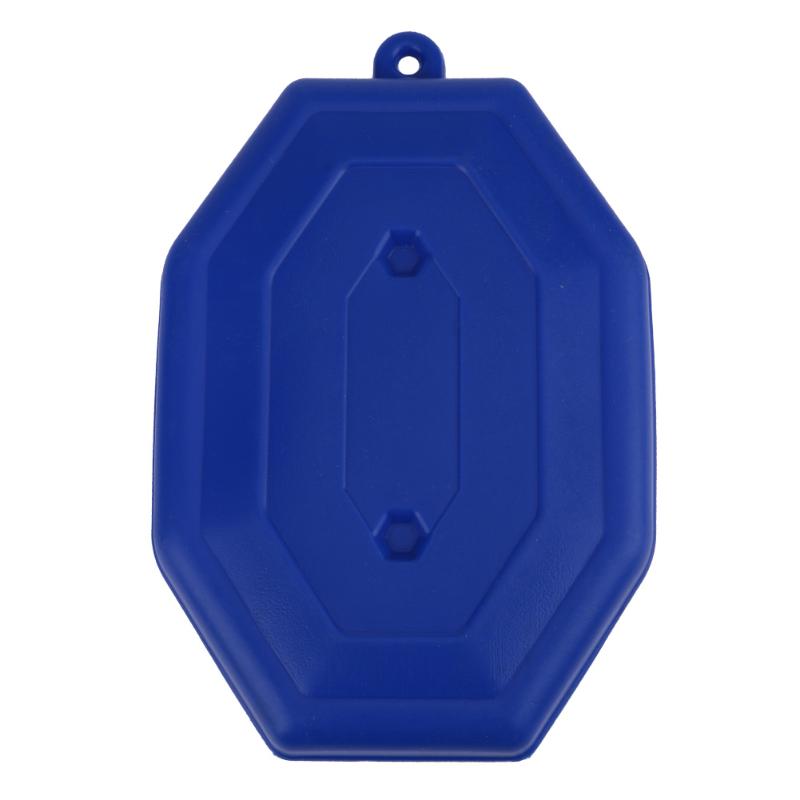 Octogone plastique plinthe Sparring dispositif Tennis outil d'entraînement auto-étude Tennis formateur plinthe sport Sparring dispositif bleu