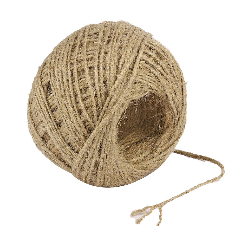 1 Roll DIY Decoration Twine Hemp Rope Packing Rope Scrapbook Party Supply Packing Strings Christmas Event & Party Supplies: 2mmx100m