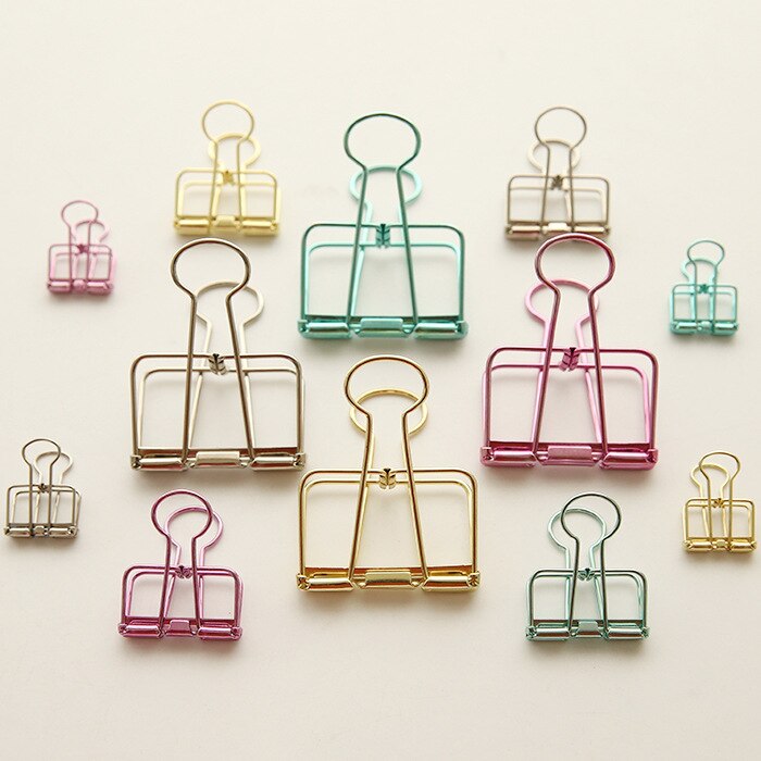 Clips De Papel para sujetar fotos, Clips huecos para sujetar fotos, accesorios De oficina, Clips Wonder, accesorios para Bureau medianos para