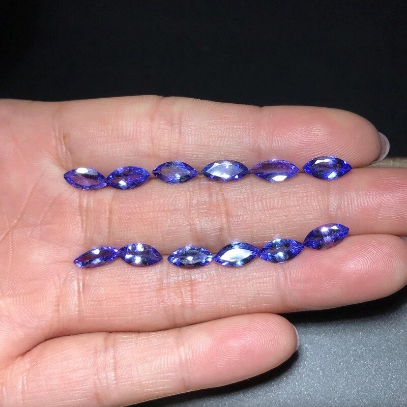 Echtes Tansania Herkunft echt Tanzanite Stein 100% Natürliche Tansanit verlieren Edelstein für Ring Schmuck DIY