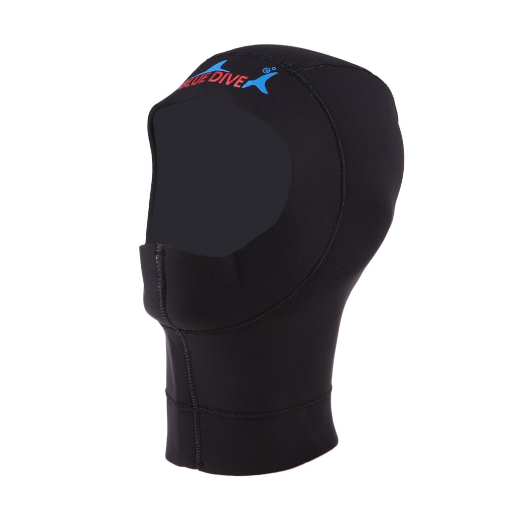 3mm neopren scuba snorkling våtdräkt huva keps simma surf dykare dykning huva sml xl svart för vattensporter
