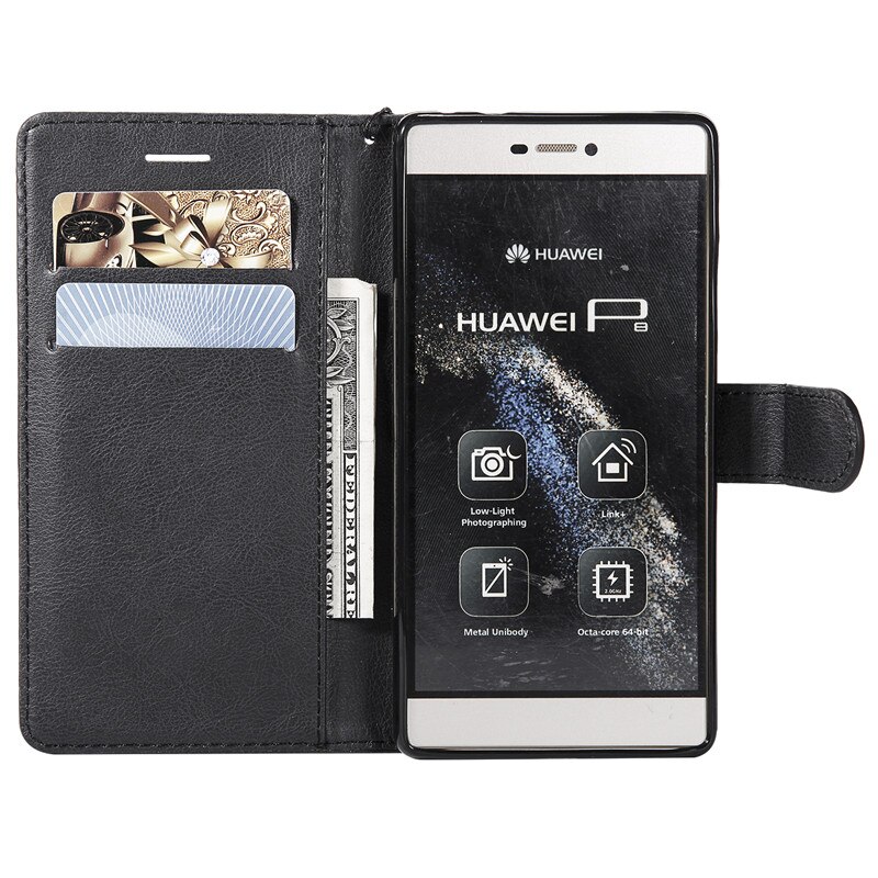 Flip Fall Für Huawei P8 GRA-UL10 Telefon Leder Abdeckung Capa Für Huawei P 8 Coque GRA-UL00 GRA-UL10 GRA-L09 GRA UL00 UL10 L09 Fällen