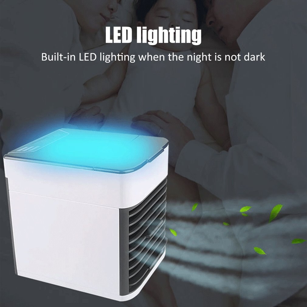 Colorful Humidifier Air Purifier Air Cooler Mini Fans Personal Space Air Conditioner Device