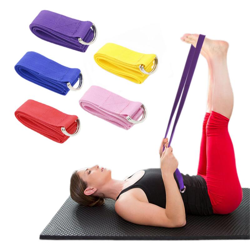 Yoga Riem Sport Oefening Verstelbare D-Ring Riemen Taille Been Gym Stretch Riem Yoga Muur Lanyard Yoga Fitness TXTB1