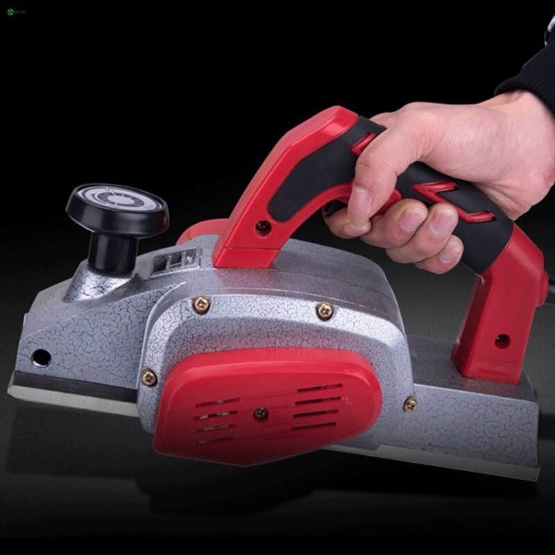 Electric Planer Household Small Multifunction Portable Desktop Carpenter Woodworking Tool Electric Plane Pressing Machine