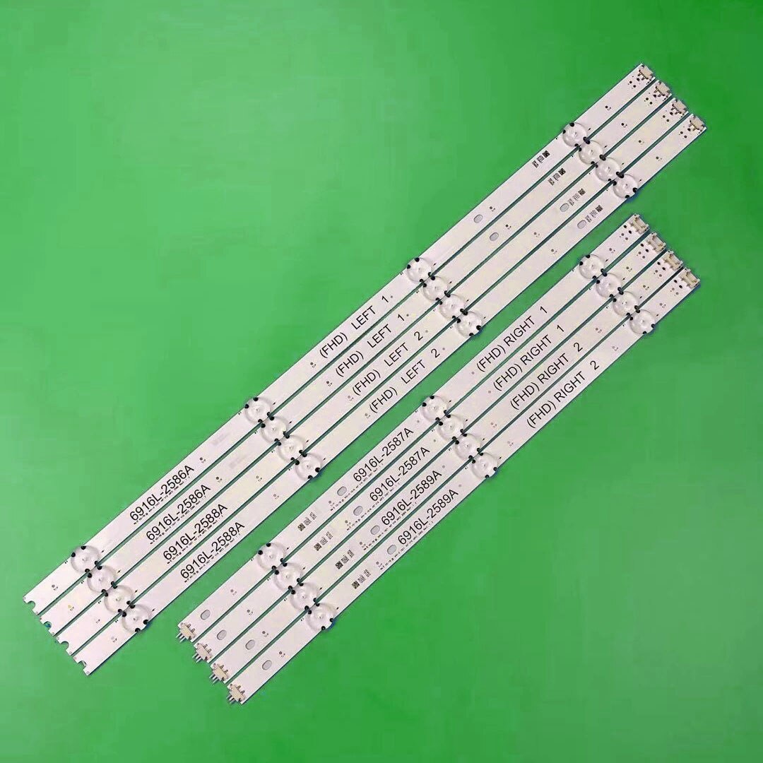 Led Backlight Strip Voor 49LW540S 49LH630V LC490DUE (Fj)(M1) 49LH604V 6916L-2586A 2587A 2588A 2589A 49 V16 ART3