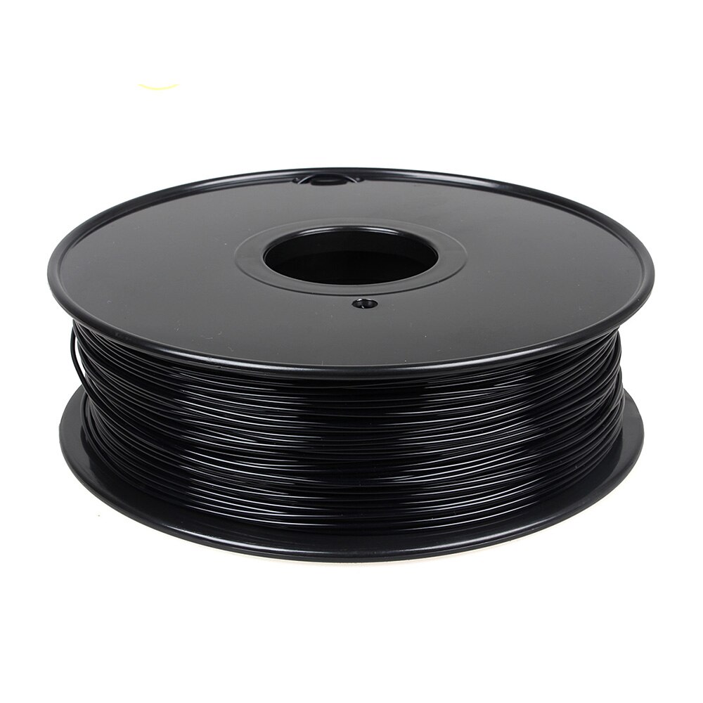 LERDGE 3D Drucker Filament Nylon 1,75mm 1KG Spule Zähigkeit Material transparent Einfarbig Weiß Pa Liefert Schwarz Verbrauchs