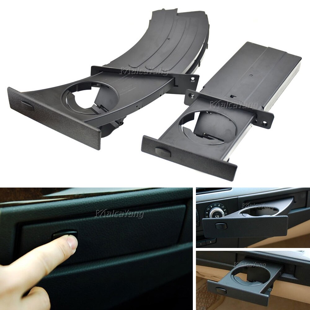 For BMW 5 Series E60 E61 M5 525i 528i 530i 535i 550i 2004 Car Front Center Console Water Cup Drink Holder 51459125622