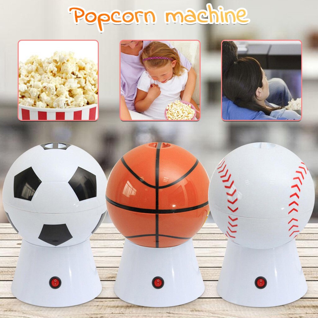 Children's Automatic Popcorn Machine Mini Electric Small Popcorn Machine Electric Corn Popcorn Maker Household Automatic#g30