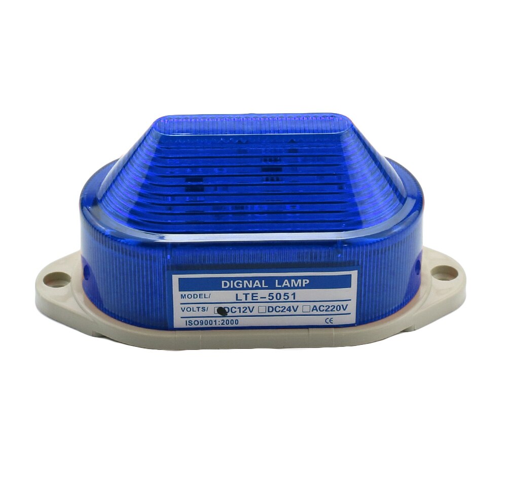 LED-5051/3051 Strobe Signal Warning light 12V 24V 220V Indicator light LED Lamp small Flashing Light Security Alarm