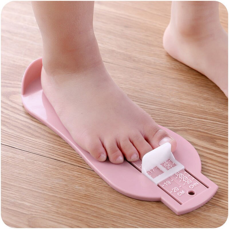 Baby Fußmesslineal - Kinder Schuhgröße Fußlängenmesser - Kunststoff Kleinkind Fuß Passform Tool