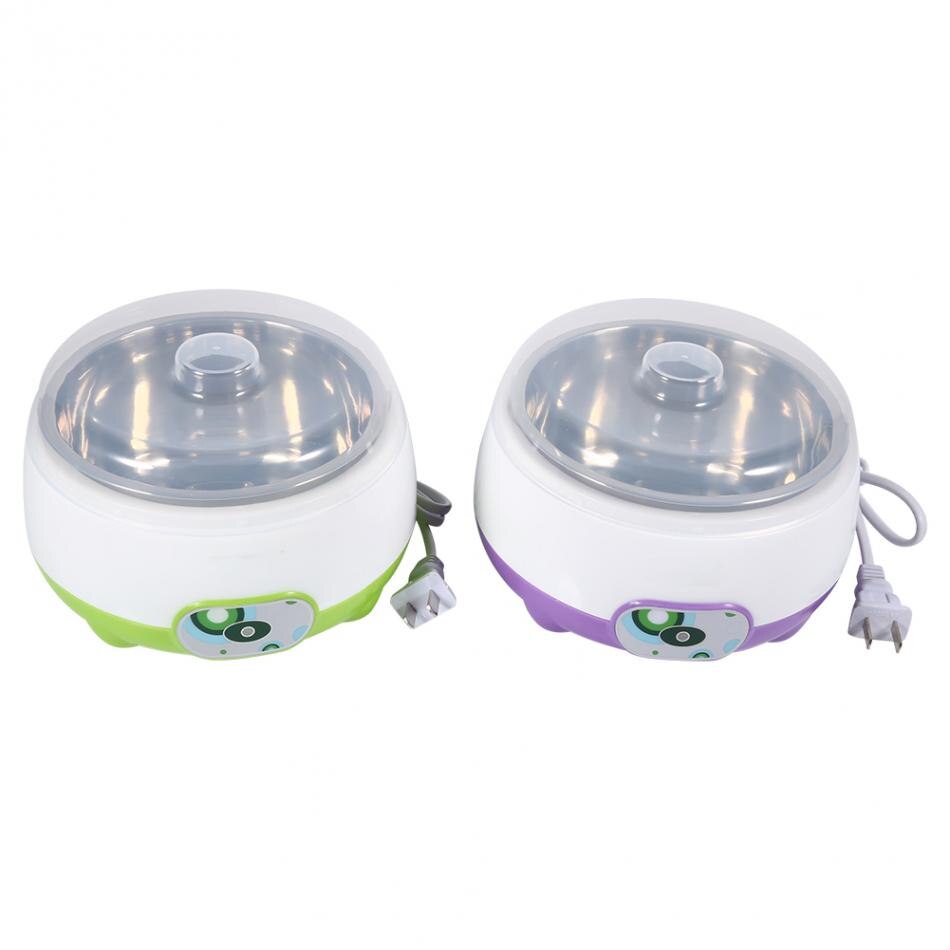 1L Electric Yogurt Maker Multifunction Automatic Plastic Cover Stainless Steel Liner Yogurt Maker Mini Automatic Yogurt Machine