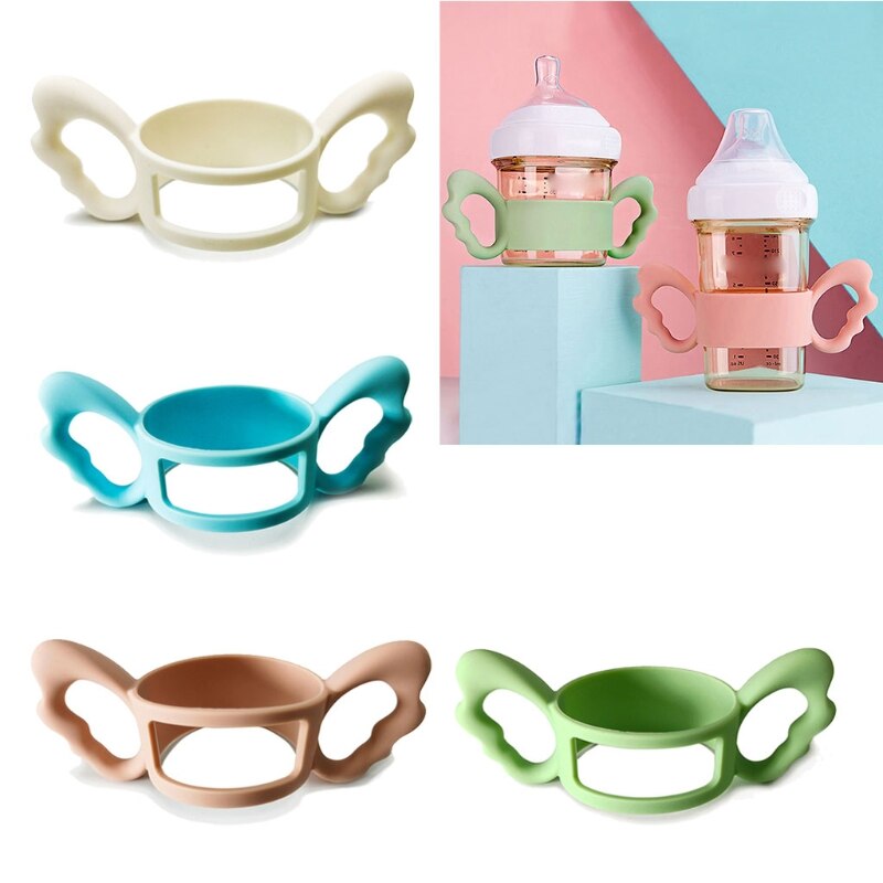 Compatible Baby Bottle Handles for Hegen Baby Feeding Bottles 4 Colors J60B