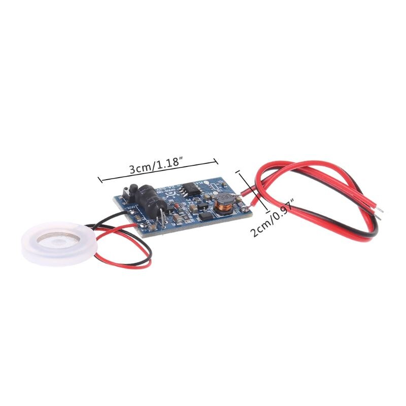 Humidificador DIY Kit 5V generador de niebla transductor accesorios de placa humidificada + módulo PCB D16mm