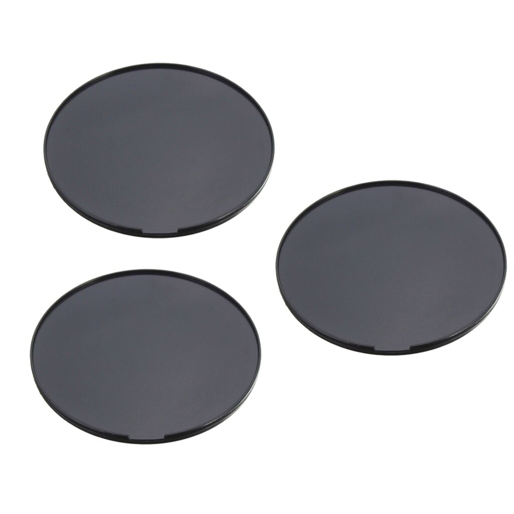3Pieces 72mm Adhesive Car Dashboard Mounting Disk Pad Plate for Universal Suction GPS Smart Phone Cup Mount Holder Cradle