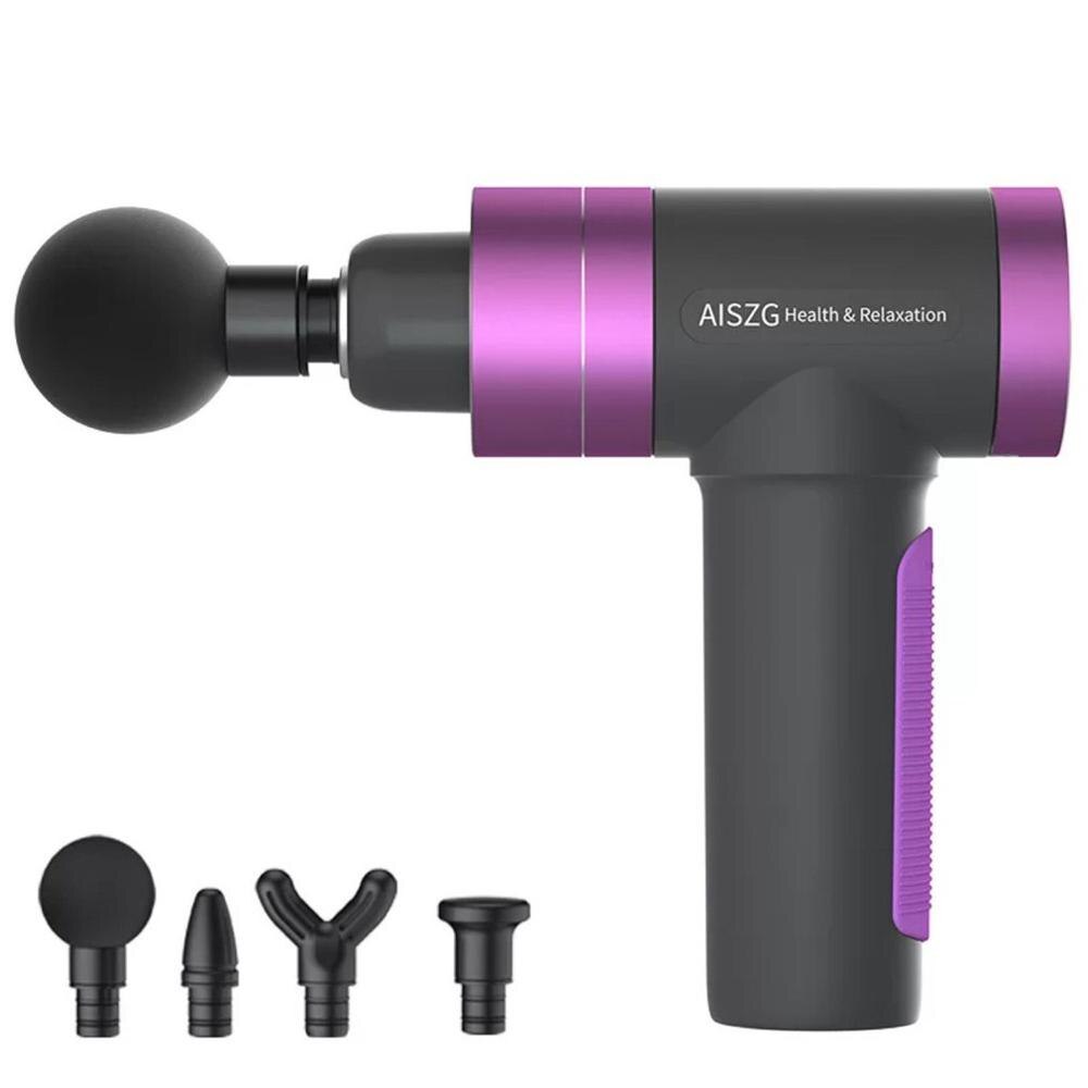 Massage musculaire pistolet Vibration Sport masseur soulagement de la douleur corps Relaxation minceur mise en forme masseur Fitness fascial pistolet dispositif de LED
