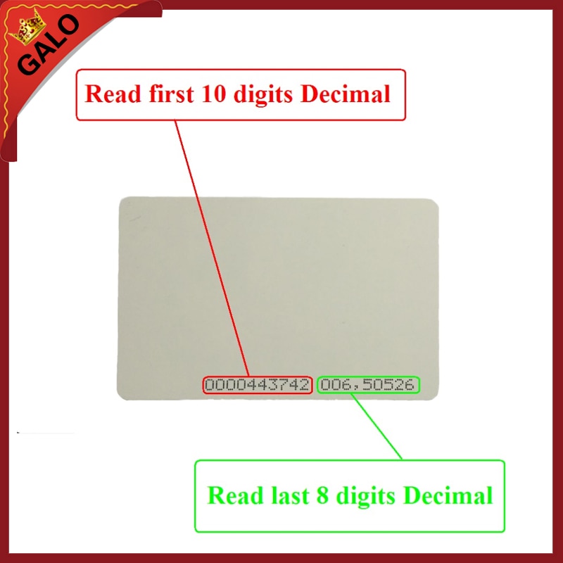 Black USB RFID Contactless Sensor Smart ID EM4001 125KHz Card Reader TK4100