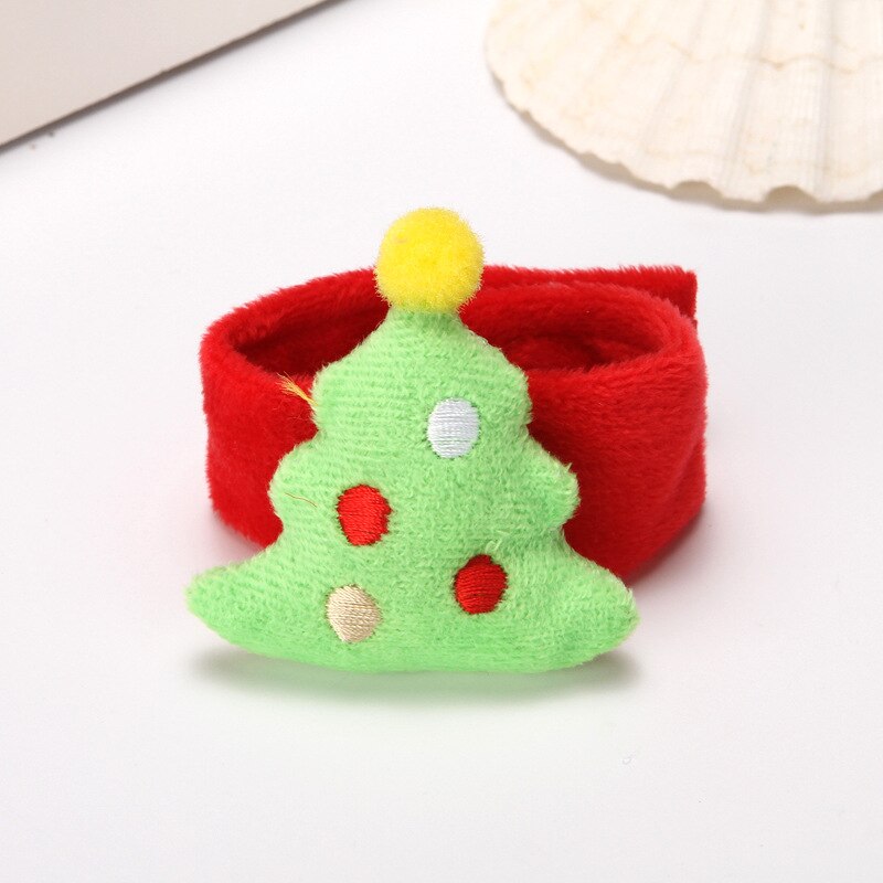 Waylike – anneau de poignet pour enfants, décorations de noël, cercle de tapotement, bonhomme de neige, cerf, de fête du nouvel an,: D