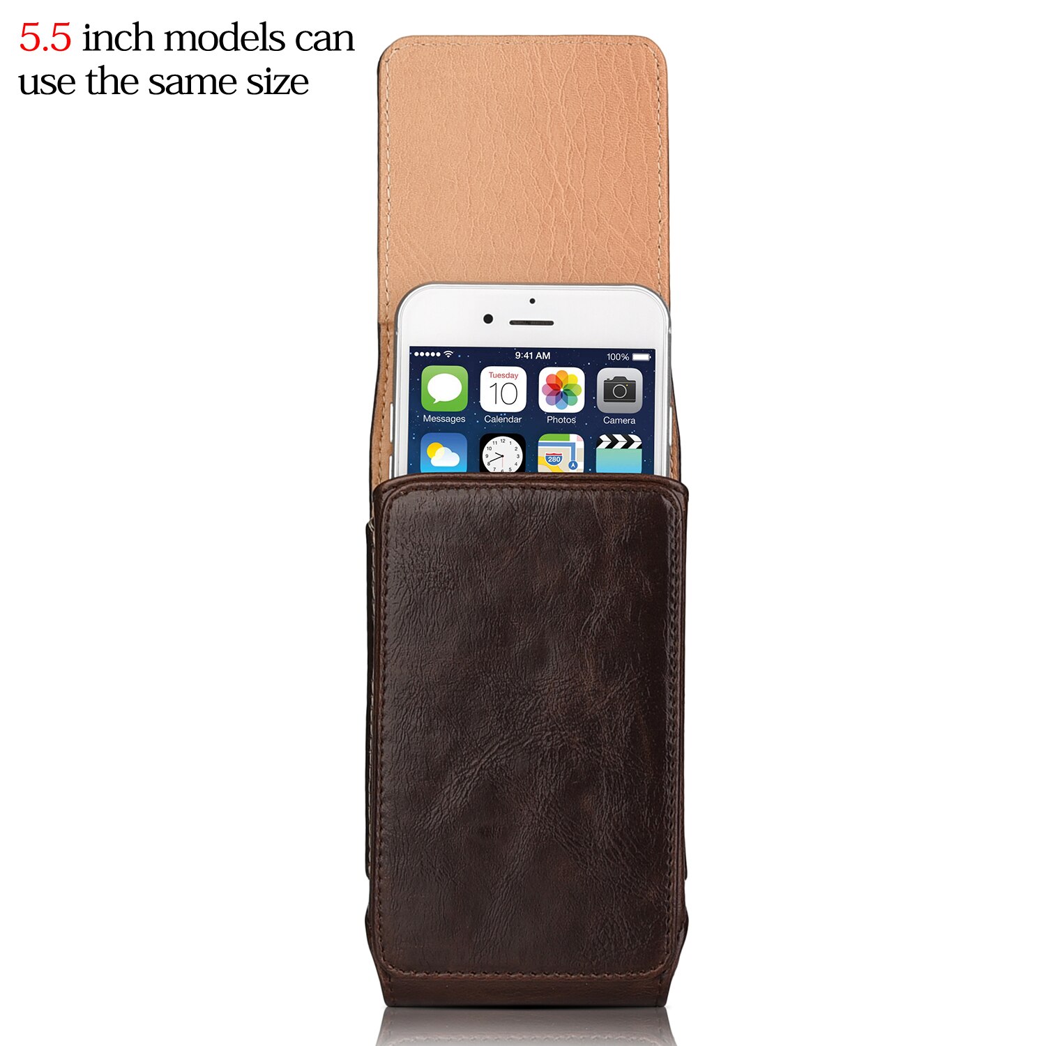 Belt Clip Pouch Case For iphone6 6s 7 8 plus Waist Bag Magnetic Vertical Phone Holster Case 4.7/5.5 inch for iphone 6 7 8 Cover