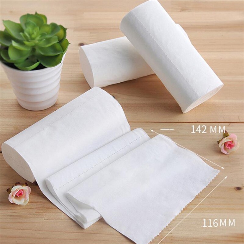 12 rullar toalettpapper miljövänlig toalett köksrullar mjukpapper premiumpapper handduk rulle tissue servett vita pappershanddukar