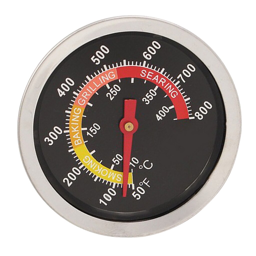 BBQ BARBECUE GRILL REPLACEMENT THERMOMETER SMOKER ROASTER TEMP GAUGE
