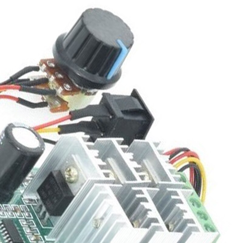 Controlador de Motor sin sensor BLDC trifásico sin escobillas BL01 150a Modulación de ventilador violento DC5V6V9V12V36V adelante y marcha atrás