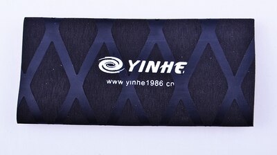 YINHE-Cinta de mango para raqueta de tenis de mesa, juego de ping pong Termocontraíble, empuñaduras de murciélago, banda para el sudor, n. ° 7029, 2 unidades: 2 black