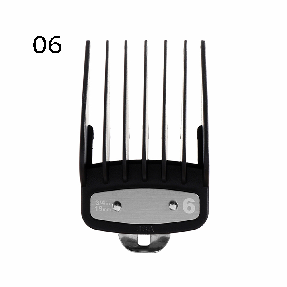 10 pcs 3-25mm Universal Hair Clipper Guide Limit Comb Trimmer Guards Attachment Styling Barber Tools: 4in 19mm
