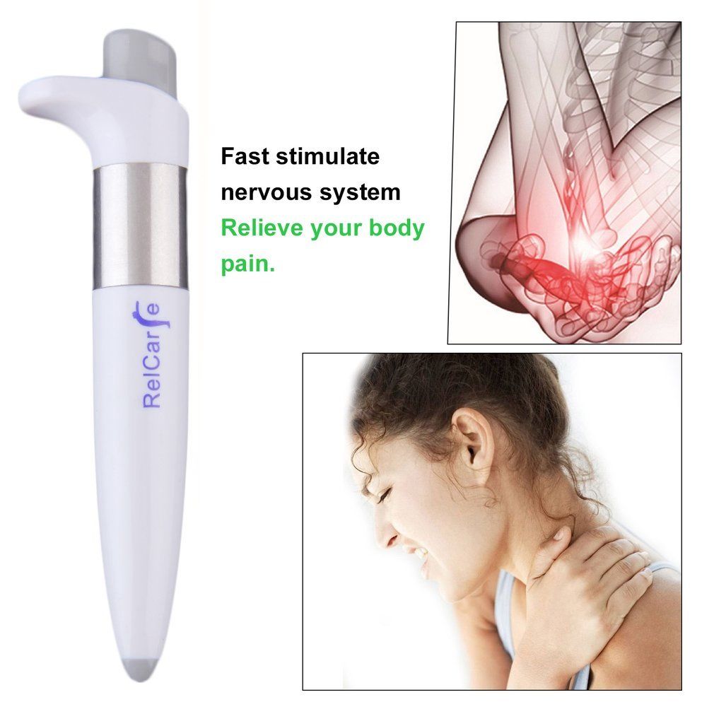 Elektronische Puls Analgesie Stift Schmerzen Relief Ischias Joint Tragbare Handheld Punkt Massage Stift Ручка для массажа