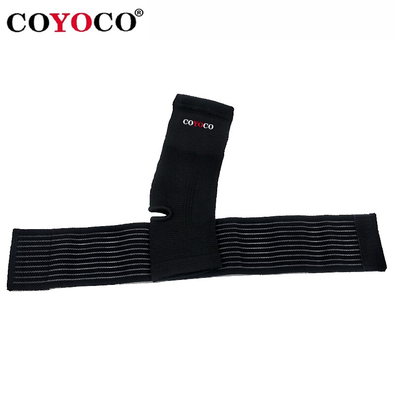 1 Pcs Bandage Ankle Brace Support Protect COYOCO Brand Pressurizable Foot Anti Sprain Bicycle Ankle Guard Warm Nursing Black