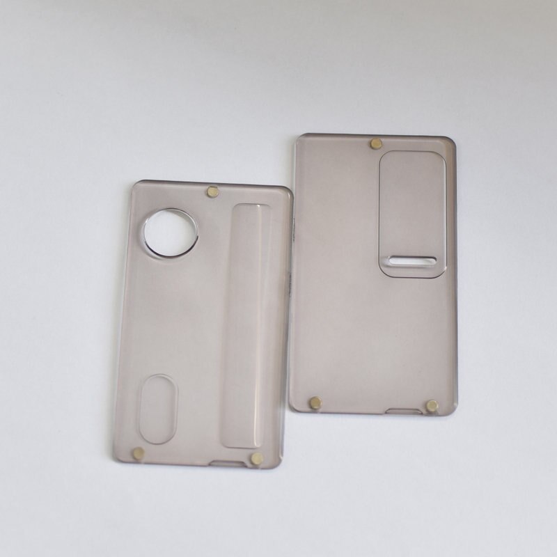 Replacement Front Back Door Dotaio V2 Mod Panels Cover: Clear Black