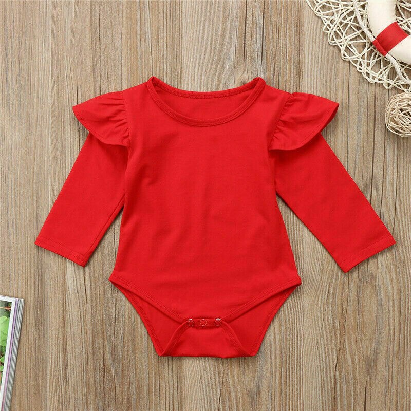 Leuke Peuter Kids Baby Meisjes T-shirt Kind Kleding Voor Meisjes Lente Lange Mouw Romper Bodysuit Jumpsuit Outfit Kleding
