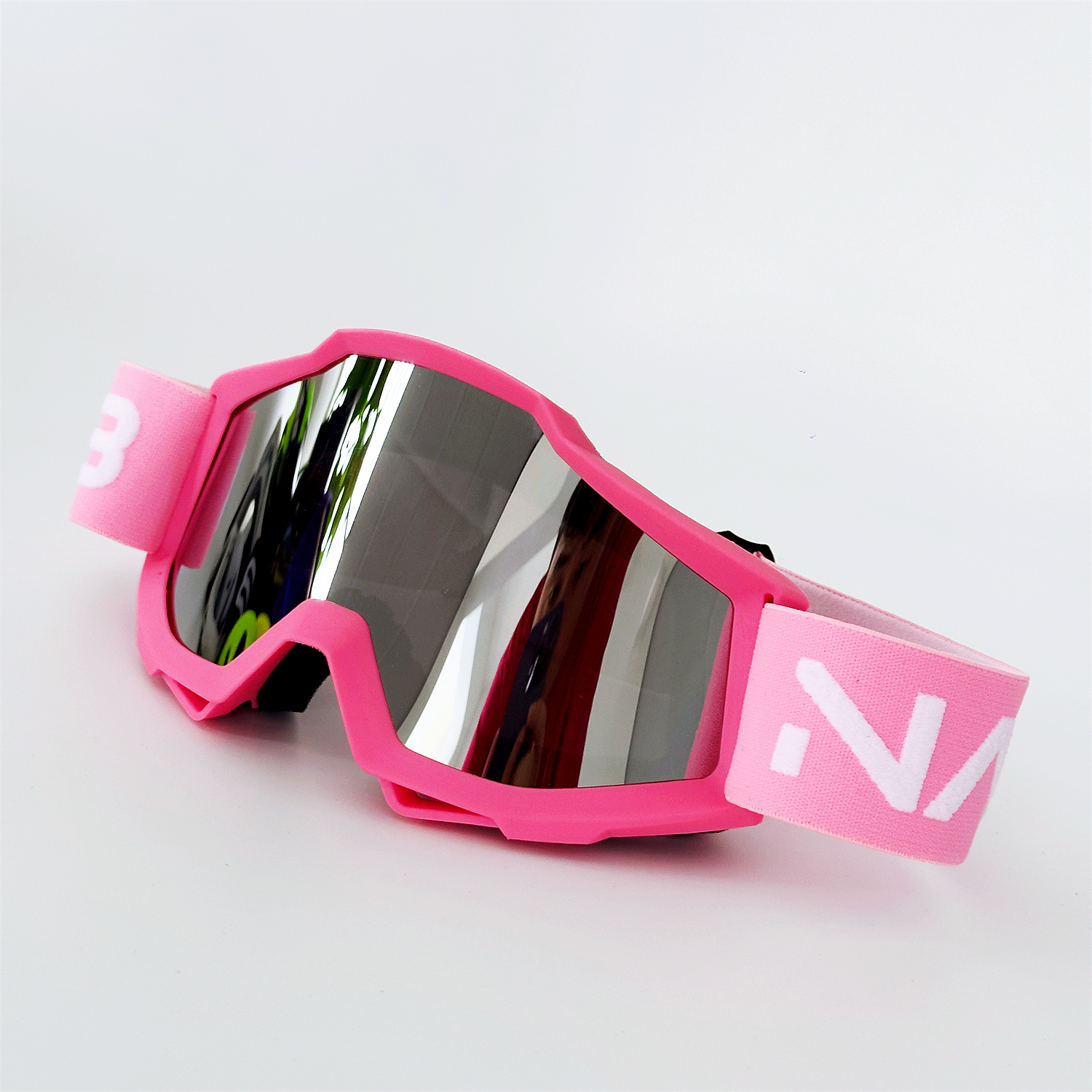 Gafas de Motocross con lentes HD, gafas para motocicleta, gafas de montar para mujer, gafas de sol para Moto MX MTB, accesorios para moto de cross: Gris oscuro