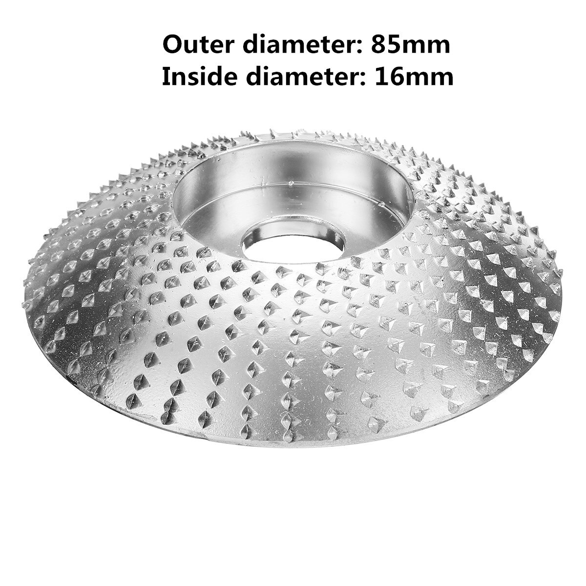 Wood Grinding Wheel angle grinder disc wood carving disc Sanding Abrasive tool 5/8inch Bore: A
