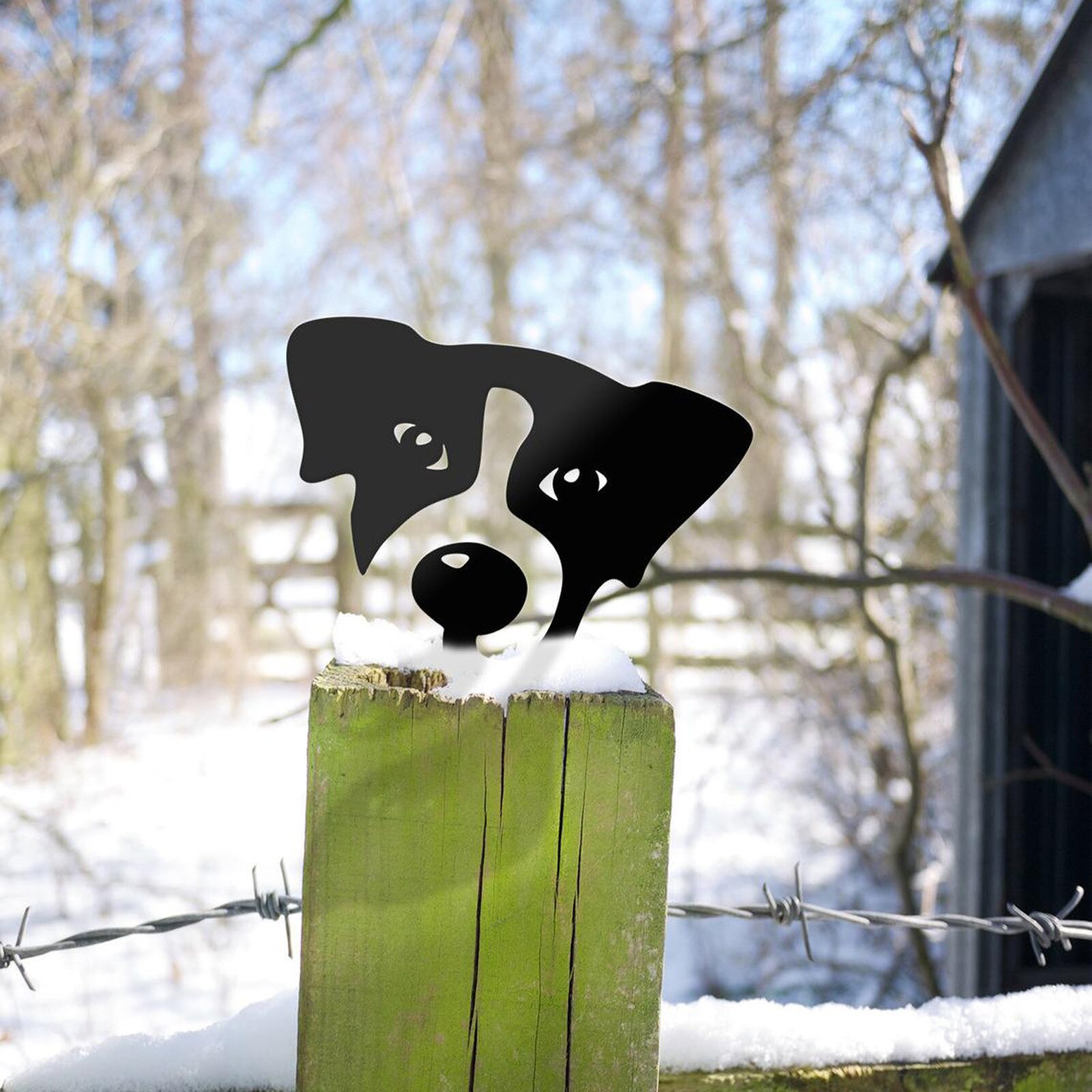 25#  hund dekorativ trädgård skulptur sällskapsdjur gräsmatta prydnad valp gård konst se upp för hunden dekorativa insatser для сада и огорода